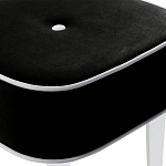 Квадратный мягкий пуф на белых ножках Winton Pouf Square варинант исполнения - 10 | Loft Concept в Рязани