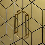 Комод с фасадом цвета латуни Moderare варинант исполнения - 4 | Loft Concept в Рязани