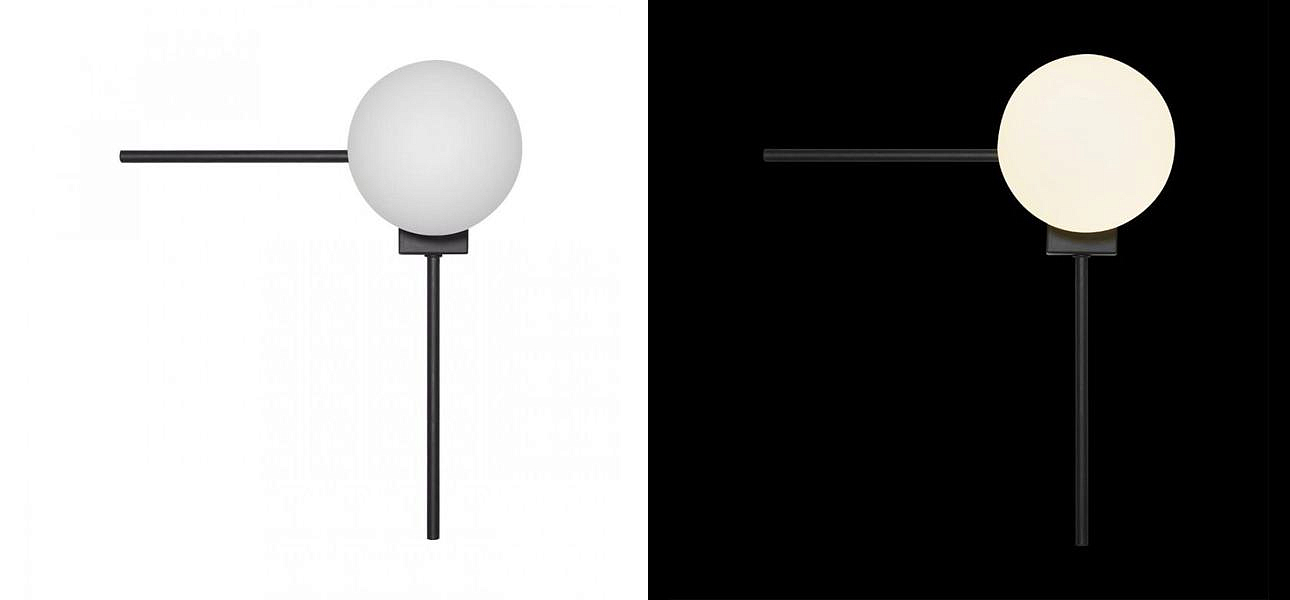 Бра Direct Rays Black 32 см Бра Direct Rays Black 32 см - Loft-Concept в Рязани