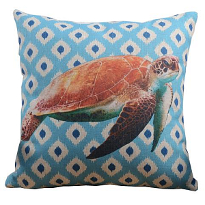 Подушка "Морская черепаха" 70.FB.Bl.T3A-017
