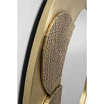 Зеркало золотое со вставками в виде геометрических фигур варинант исполнения - 4 | Loft Concept в Рязани