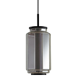 Подвесной светильник с дымчатым плафоном Jarrty 27 см варинант исполнения - 1 | Loft Concept в Рязани