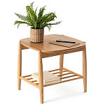 Приставной стол из массива дуба Reyer Side Table варинант исполнения - 2 | Loft Concept в Рязани