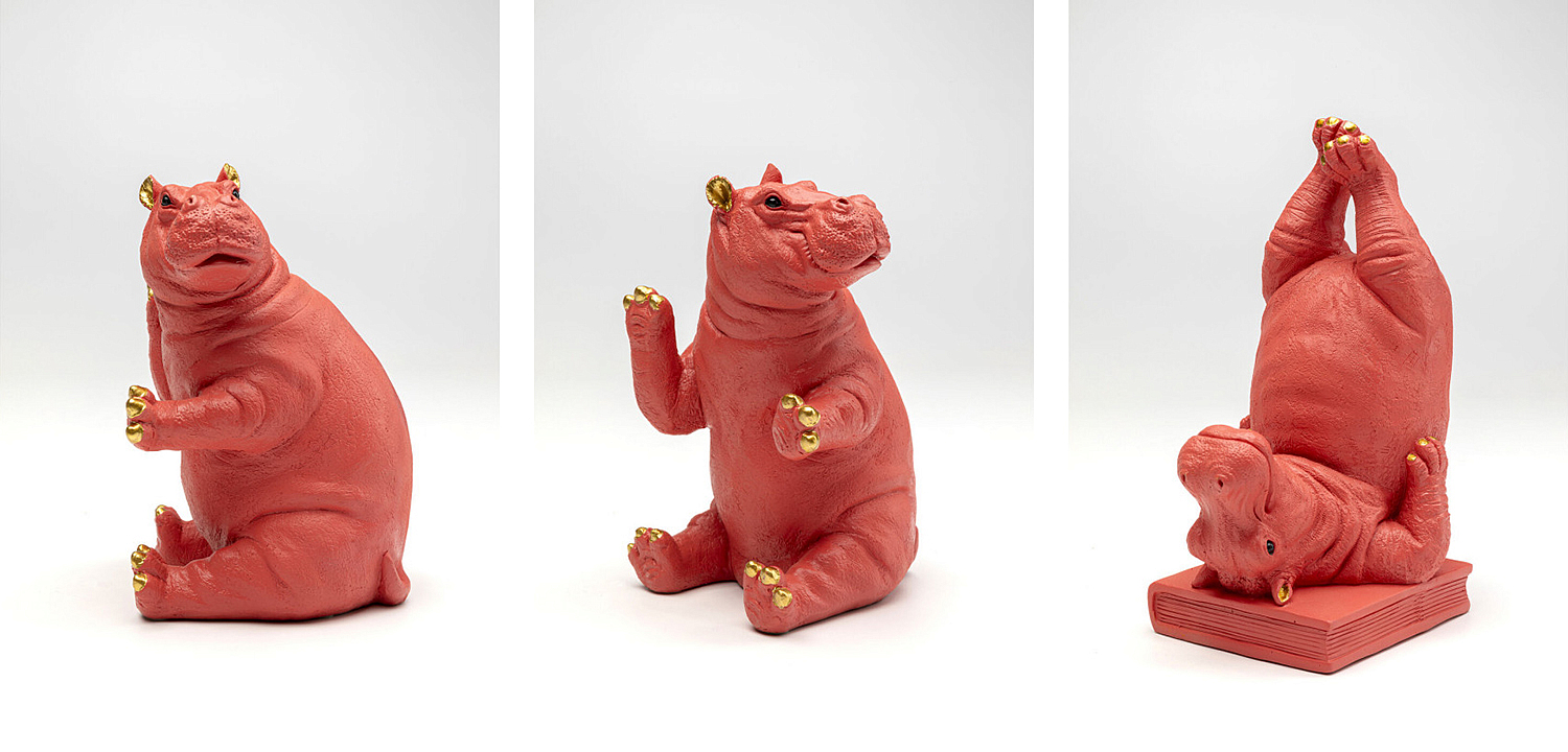 Держатель для книг Red Hippos Держатель для книг Red Hippos - Loft-Concept в Рязани