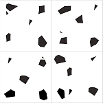 Плитка с узором Осколки варинант исполнения - 1 | Loft Concept в Рязани