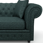 Мебельная ткань Шенилл темно-зеленый цвет 138 см T4-39 варинант исполнения - 6 | Loft Concept в Рязани