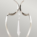 Бра с 2-мя лампами и подвеской из прозрачного стекла Elstead Lighting варинант исполнения - 5 | Loft Concept в Рязани