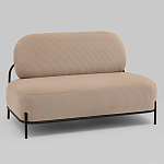 Диван Стоун велюр рельефный бежевый варинант исполнения - 1 | Loft Concept в Рязани