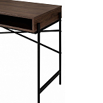 Стол рабочий в стиле лофт с ящиком и нишей для хранения Urban Style Space 2 варинант исполнения - 5 | Loft Concept в Рязани