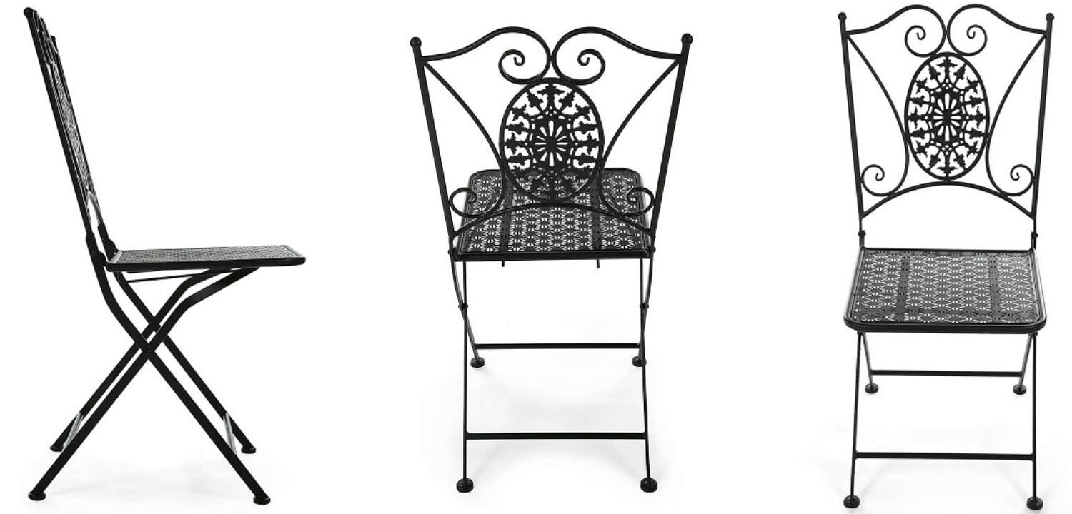 Стул Forged Patterns Eline Black Стул Forged Patterns Eline Black - Loft-Concept в Рязани