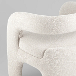 Кресло дизайнерское для лаунж зоны жемчужного цвета Pearl Lounge варинант исполнения - 5 | Loft Concept в Рязани