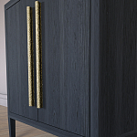 Современный Буфет Primo с 2 дверцами Черный дуб варинант исполнения - 5 | Loft Concept в Рязани