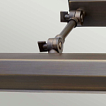 Светильник для картин с призматическим плафоном и двойными регулируемыми шарнирами Elstead Lighting варинант исполнения - 45 | Loft Concept в Рязани