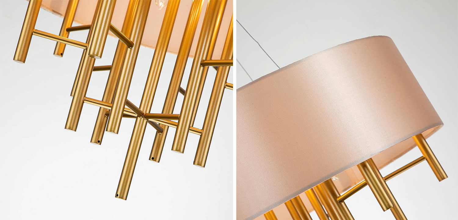 Люстра Oswell Lampshade Chandelier Люстра Oswell Lampshade Chandelier - Loft-Concept в Рязани