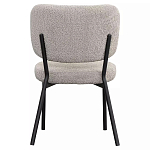 Стул мягкий с серо-бежевой буклированной обивкой Inspiration from Provence варинант исполнения - 4 | Loft Concept в Рязани