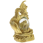 Декоративная статуэтка Дракон Dragon Guarding a Glass Egg Gold варинант исполнения - 1 | Loft Concept в Рязани