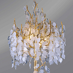 Торшер в виде золотого дерева с листьями FAIRYTREE Light варинант исполнения - 2 | Loft Concept в Рязани