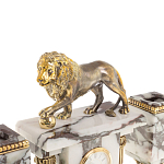 Настольный письменный набор из мрамора с декором в виде льва в подарочной упаковке Marble Accessory варинант исполнения - 3 | Loft Concept в Рязани