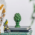 Статуэтка в виде артишока из зелёной керамики с глянцевыми лепестками Artichoke Decor  варинант исполнения - 6 | Loft Concept в Рязани