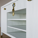 Комод-буфет Elsa Dreams White с открытыми полками   варинант исполнения - 7 | Loft Concept в Рязани