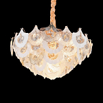 Люстра круглая с многослойными элементами в виде лепестков Embodiment варинант исполнения - 1 | Loft Concept в Рязани