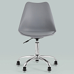 Офисный стул на металлическом основании EGGERY Grey пластик варинант исполнения - 3 | Loft Concept в Рязани