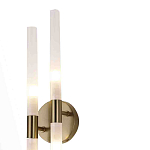 Бра с двумя цилиндрическими матовыми плафонами на круглом основании Delta Light варинант исполнения - 3 | Loft Concept в Рязани