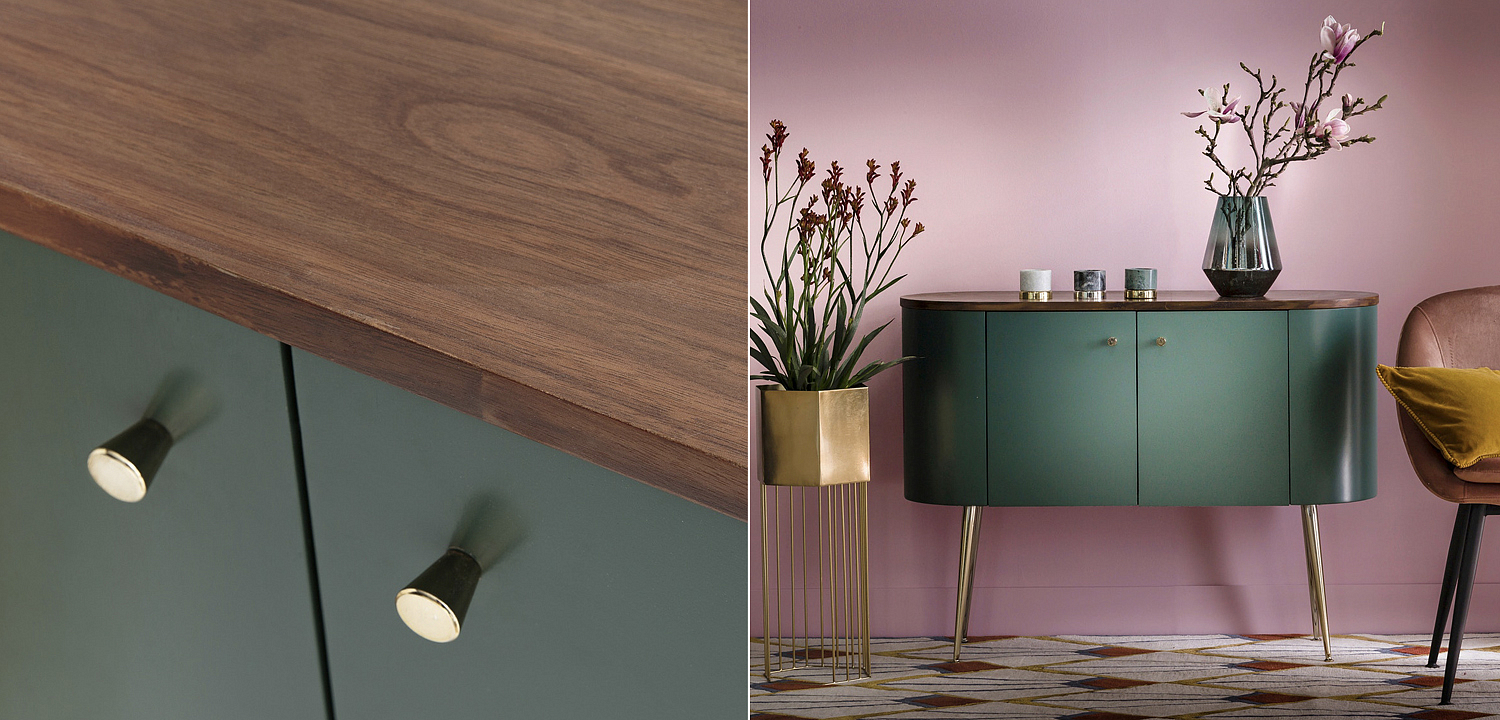 Комод округлой формы Torborg Chest of drawers Комод округлой формы Torborg Chest of drawers - Loft-Concept в Рязани