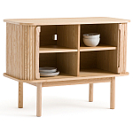 Длинный низкий буфет с 2-мя раздвижными дверцами Toinette Light Cupboard варинант исполнения - 9 | Loft Concept в Рязани