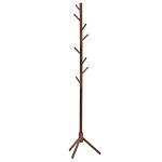 Напольная вешалка из массива бука Branches Hangers Dark варинант исполнения - 1 | Loft Concept в Рязани