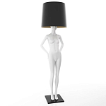 Лампа MANNEQUIN LAMP с абажуром созерцание силуэта варинант исполнения - 1 | Loft Concept в Рязани