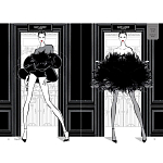 Megan Hess. Elegance варинант исполнения - 5 | Loft Concept в Рязани