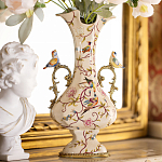 Ваза из фарфора с бронзовыми вставками Eden Garden варинант исполнения - 8 | Loft Concept в Рязани