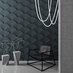 Гипсовая 3D Панель Aura варинант исполнения - 3 | Loft Concept в Рязани