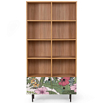 Широкий стеллаж с принтом Elise Rack варинант исполнения - 10 | Loft Concept в Рязани