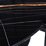 Стол журнальный круглый черный с полкой Inherence варинант исполнения - 3 | Loft Concept в Рязани