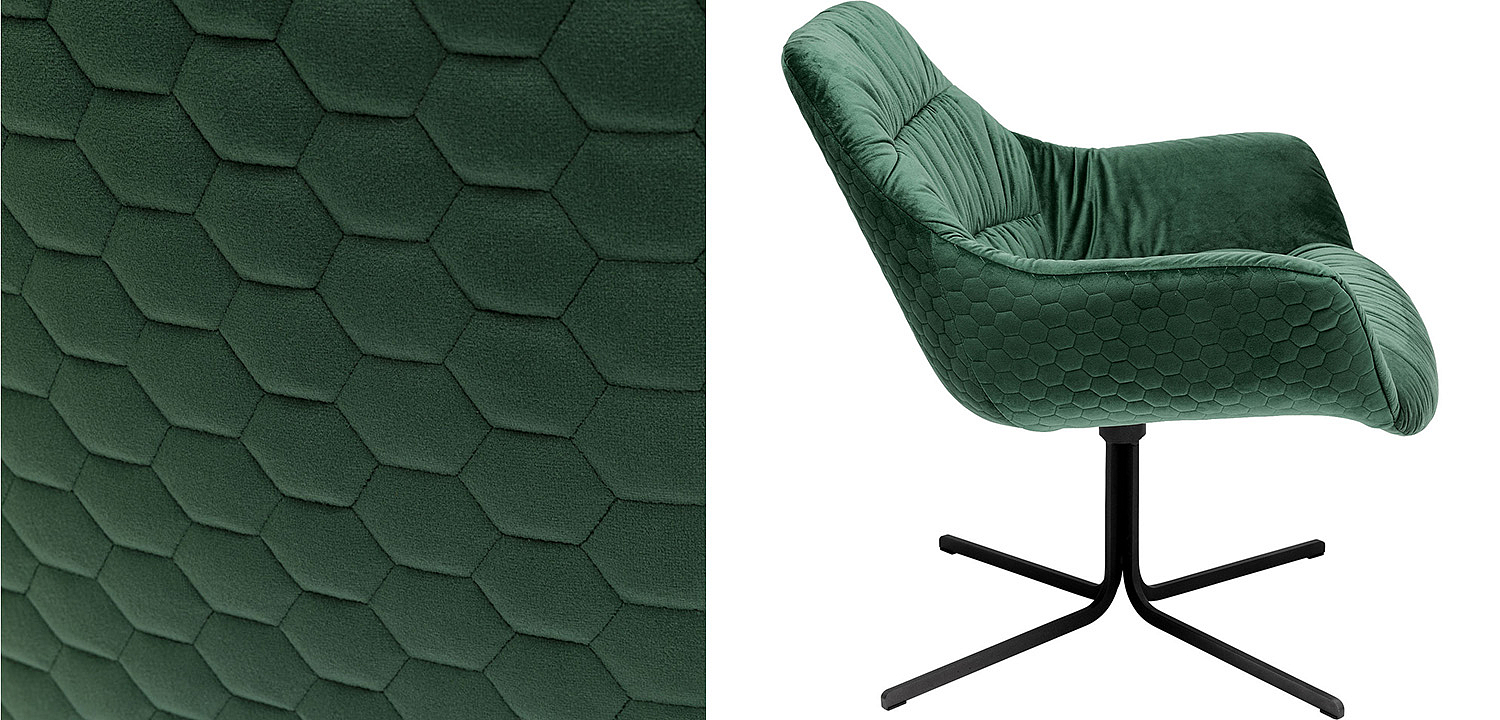 Кресло вращающееся Green Honeycomb - Loft-Concept в Рязани