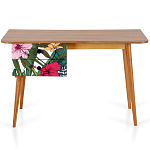 Письменный стол с принтом на ящиках Elise Desk варинант исполнения - 8 | Loft Concept в Рязани