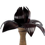 Настольная лампа черная INDONESIAN LAMPS варинант исполнения - 2 | Loft Concept в Рязани