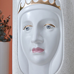 Ваза с золотисто-белыми фрагментами Faces of Imagination варинант исполнения - 8 | Loft Concept в Рязани