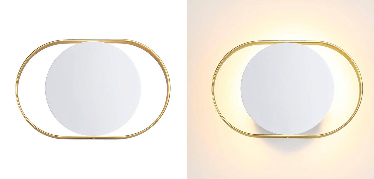 Бра Globo Ocular Sconce Oval White Бра Globo Ocular Sconce Oval White - Loft-Concept в Рязани