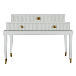 Премиальная Консоль с тремя ящиками Elsa Dreams White варинант исполнения - 4 | Loft Concept в Рязани