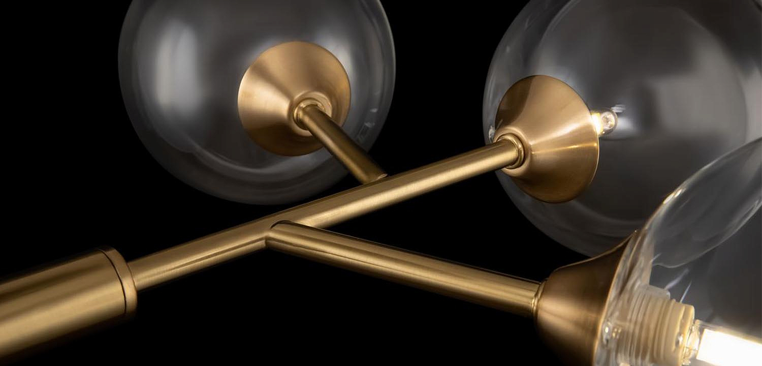 Потолочная люстра Gallotti & Radice Bronze 6 Потолочная люстра Gallotti & Radice Bronze 6 - Loft-Concept в Рязани