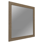 Зеркало квадратное с классической деревянной рамой Harper Line варинант исполнения - 1 | Loft Concept в Рязани