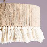 Люстра круглая плетеная с кисточками Solar Glow варинант исполнения - 7 | Loft Concept в Рязани