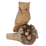 Статуэтка из дерева сова Animals of the World варинант исполнения - 3 | Loft Concept в Рязани