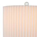 Настольная лампа с прозрачным корпусом и фактурным абажуром Charm and Luxury варинант исполнения - 2 | Loft Concept в Рязани