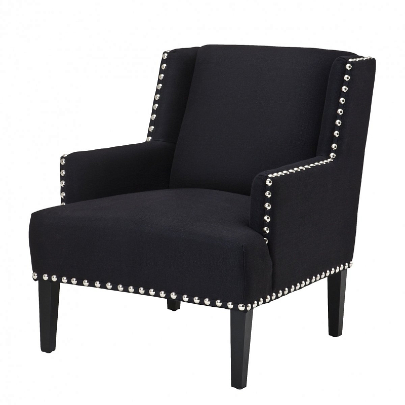 Кресло Eichholtz Chair Randall Черный Кресло Eichholtz Chair Randall Черный в Рязани | Loft Concept