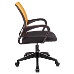 Офисное кресло с основанием из черного пластика Desk chairs Orange варинант исполнения - 3 | Loft Concept в Рязани