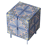 Тумба Short Ufo Blue варинант исполнения - 3 | Loft Concept в Рязани